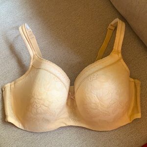 Cacique Modern Lace Lightly Lined Balconette Bra - Size 42DD